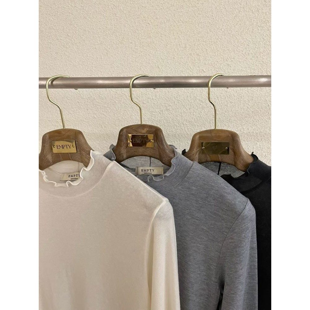 九1205韩国东大门t恤区EMPTY-8720086修身甜美独特秋冬大气韩版