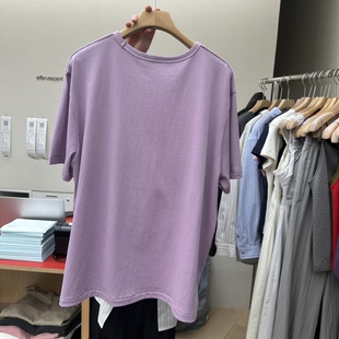 八0214韩国东大门运动瑜伽T恤区4565887正品 休闲潮流直邮大气 修身