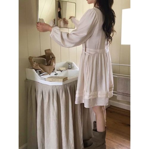 九0821韩国东大门连衣裙区ouir-8614694甜美欧美秋冬档口韩版精致