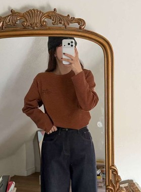 九1214韩国东大门t恤区doubleJ-8727355直邮都市甜美简洁春冬修身