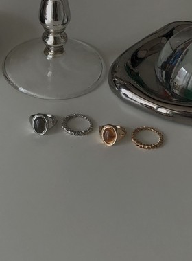 八0423韩国东大门首饰戒指4185967气质新款瑞丽直邮街舞甜美独特