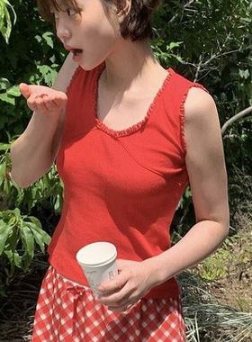 六0719韩国正品dailymarket-16878 背心区夏季流行正品高档休闲