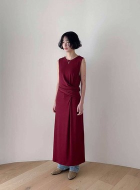 九1214韩国东大门连衣裙区Murmuring-8726734舒适通勤潮流纯色