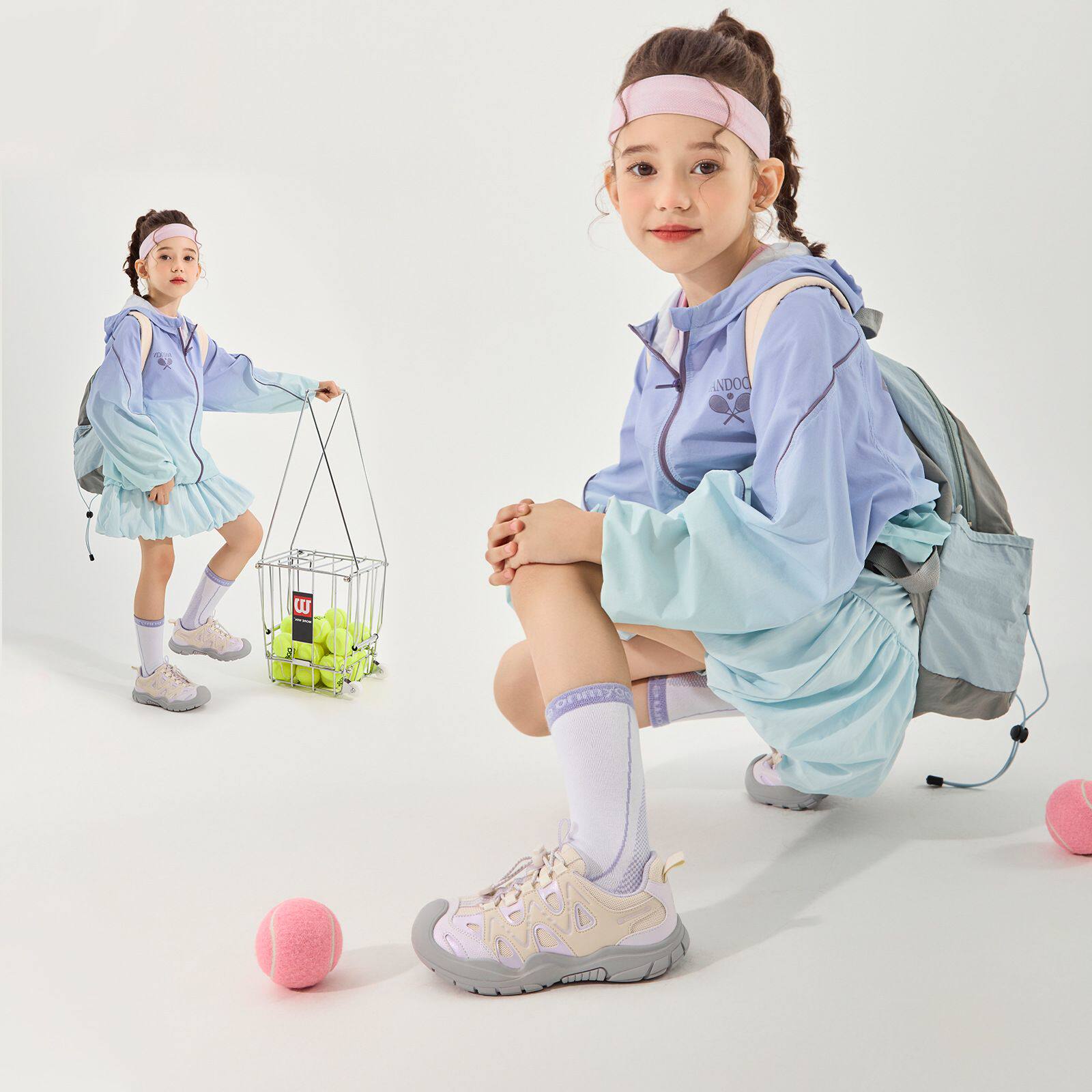 女童鞋春新款韩版运动鞋儿童休闲鞋学生男孩户外徒步鞋跑步鞋