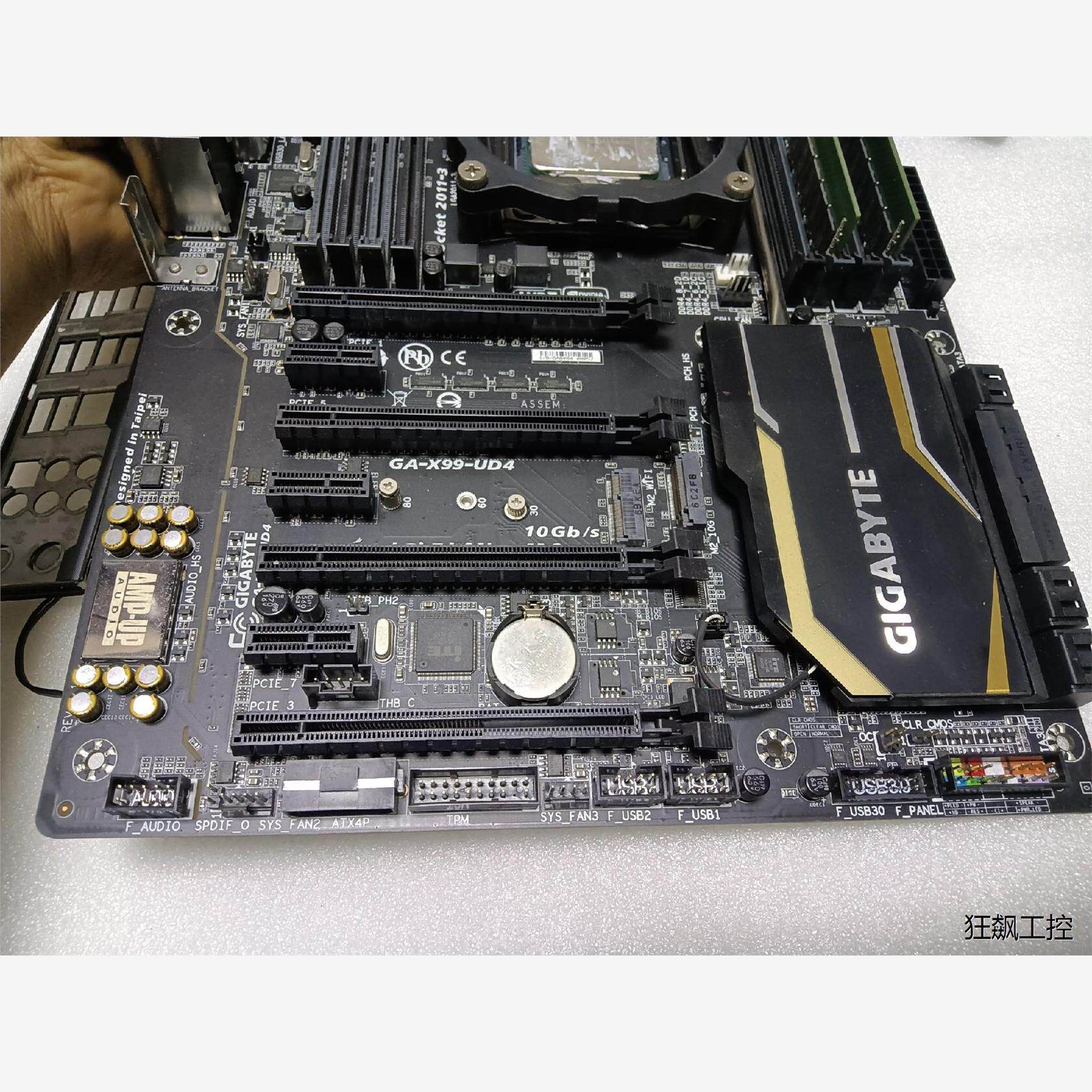 技嘉主板,型号ga-x99-ud4原装拆机正常使用主板,有原,议价商品