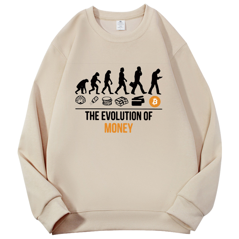 区块链马斯克同款圆领男女士卫衣