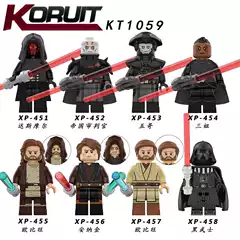 Corey Children's Building Toys Star Wars Series Darth Maul Black Warrior Building Blocks Figure Kt1059 Bagged