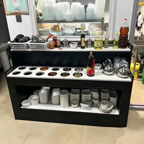 小料台客厅自助调料柜柜台多功能