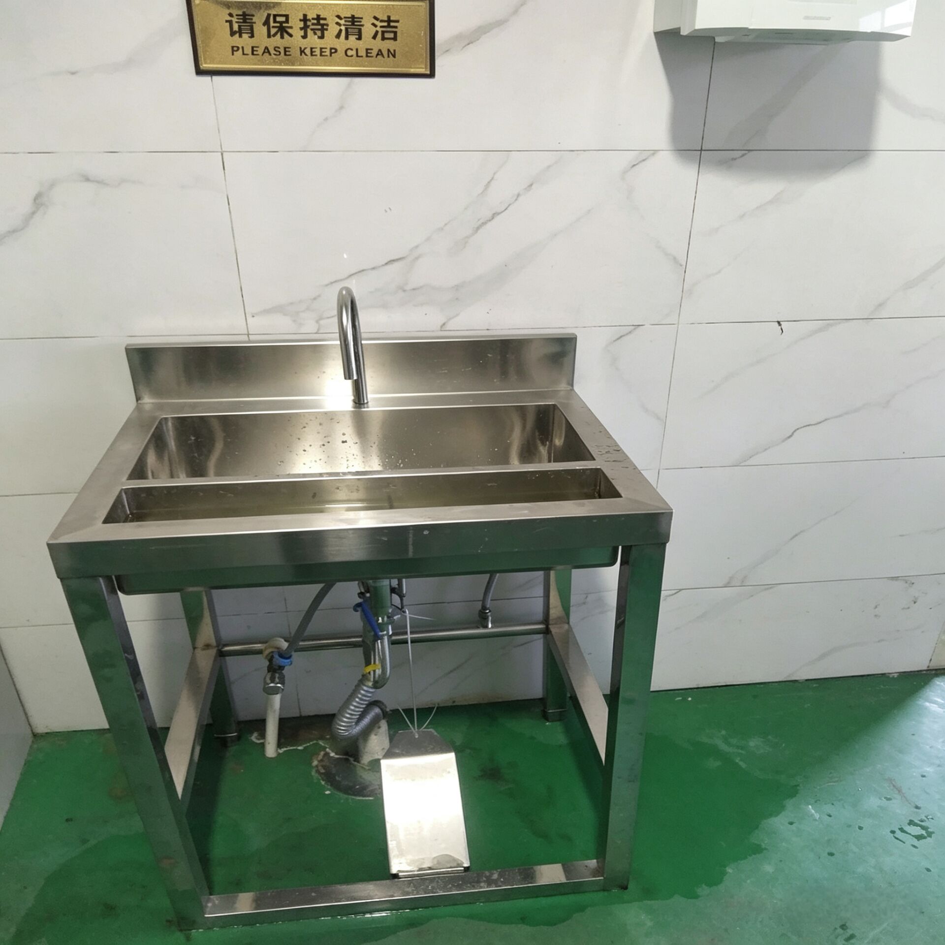 脚踏式洗手盆医院脚踩