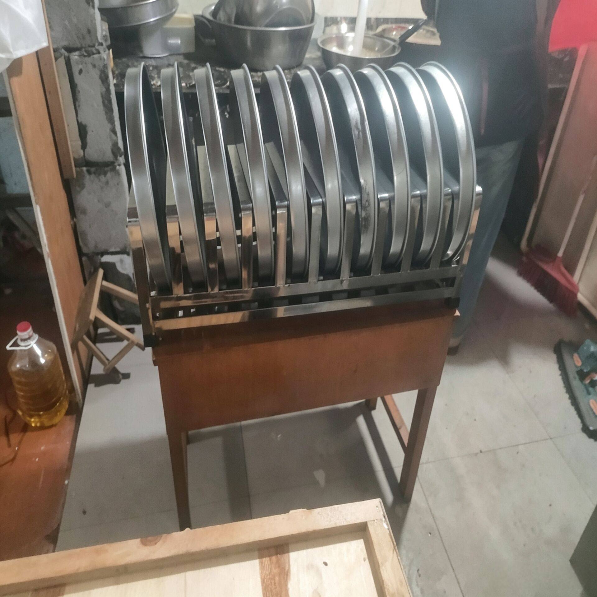 不锈钢架凉皮锣锣晾晒架罗锣厨房整理商用方便携带承重摆地摊摆摊