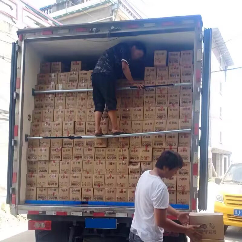 货车车厢支撑杆冷藏车固定杆厢内集装箱撑杆顶杆挡杆集装箱固定器