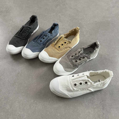 水洗韩国平底新款懒人轻便松紧鞋