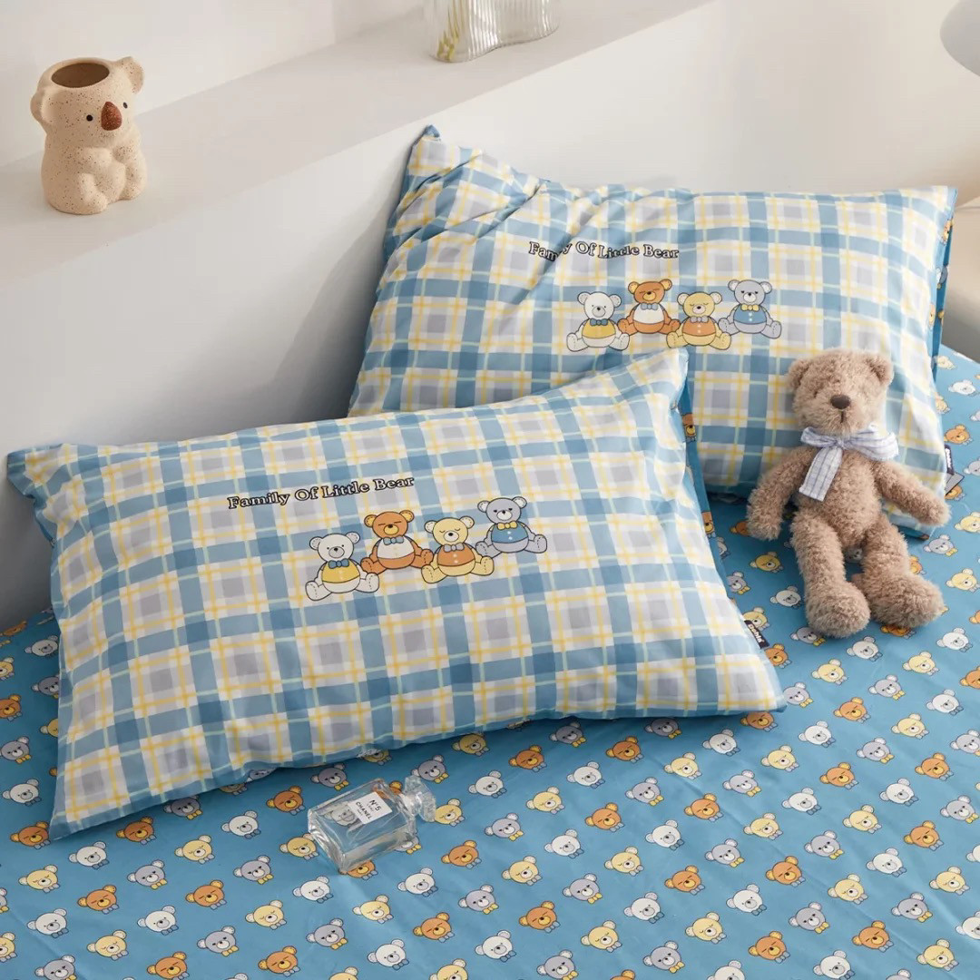 9月枕袋全棉多喜爱纯棉枕套一对