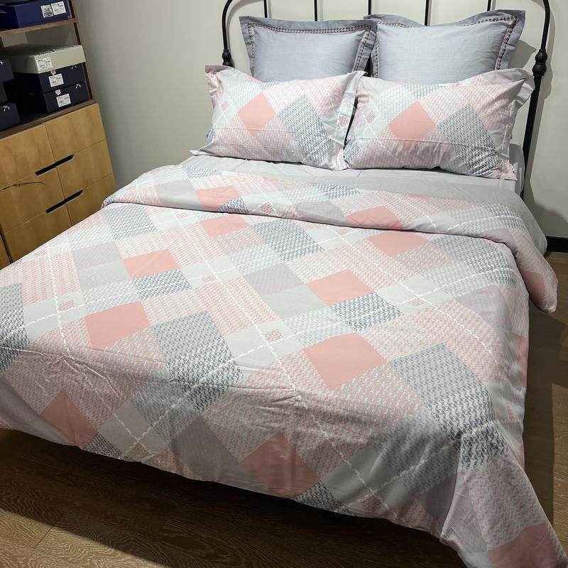 多喜爱美眠康全棉轻磨毛四件套秋冬专柜同款时尚简约现代床品1.5m