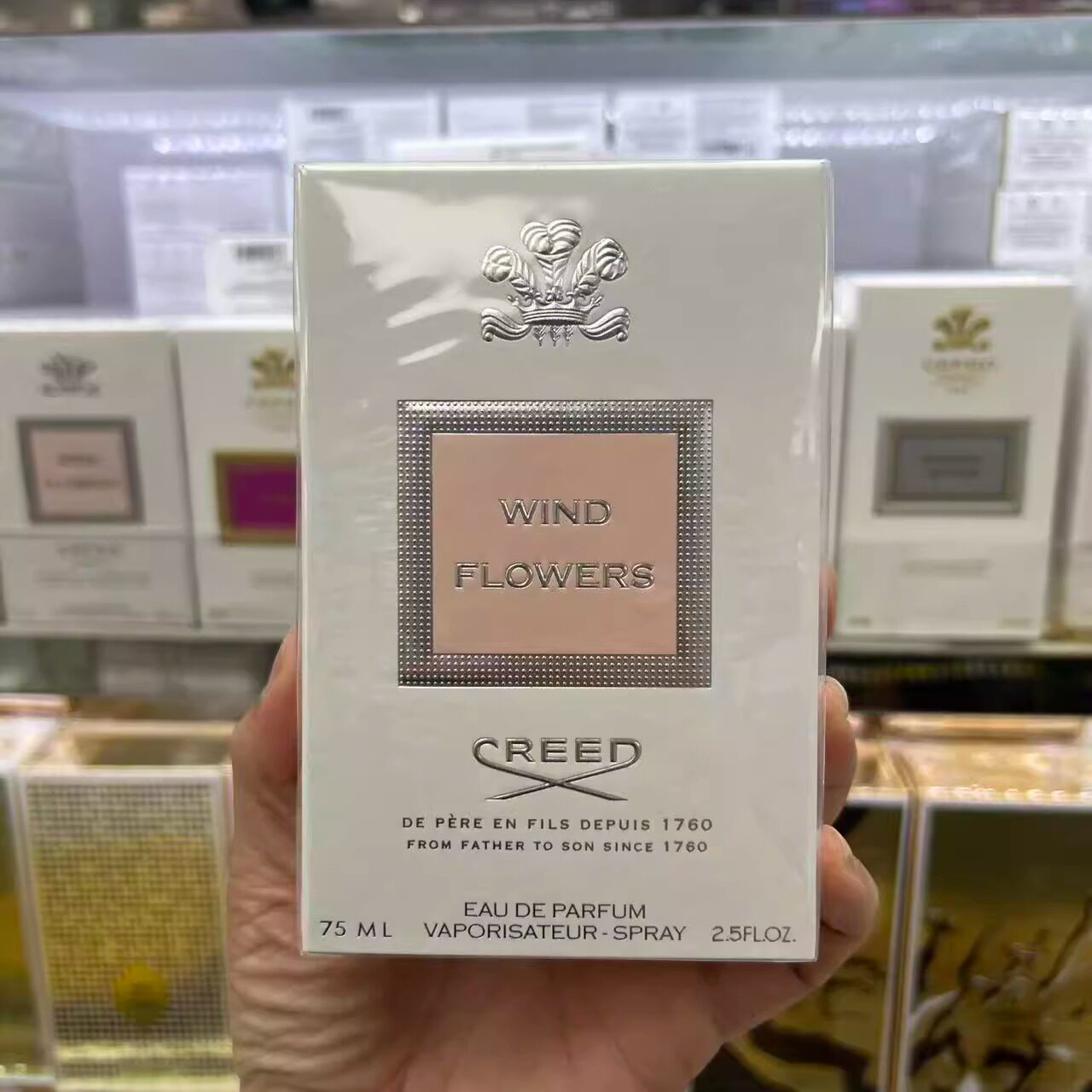 Creed/信仰 克雷德恺芮得漫舞风吟女士花香调香水75ml正品包邮