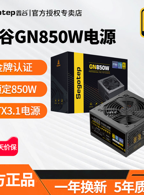 鑫谷GN850W主机电源金牌650W 750W 550W台式机机箱电脑电源ATX3.1