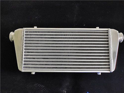 460 x 230 x 50mm FMIC铝中冷器2.25“进出口涡轮管和翅片