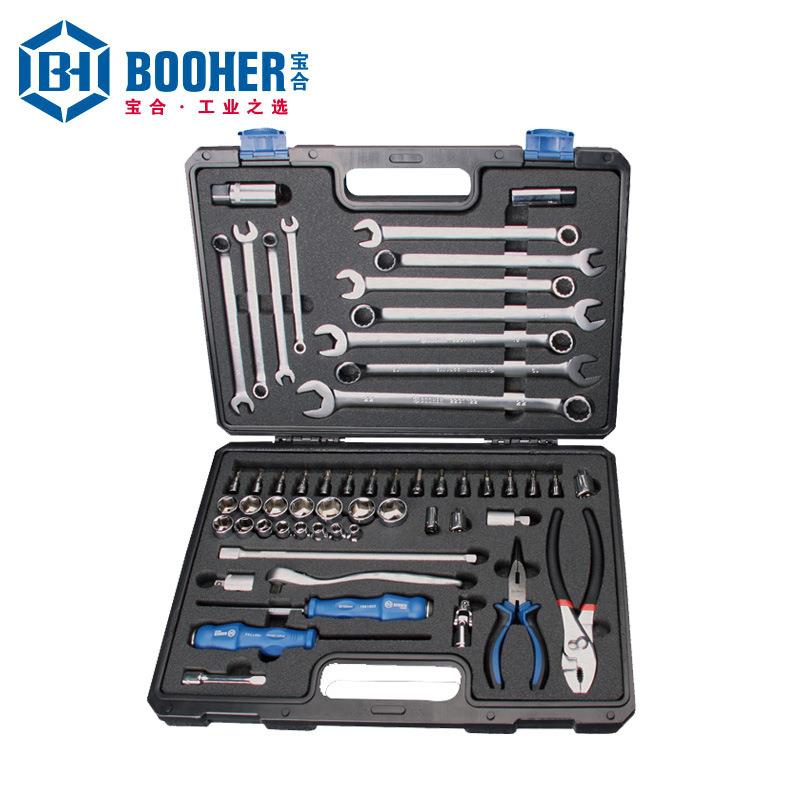 Booher宝合工具56件快修店专用组套BH1801002机修汽修工具套装