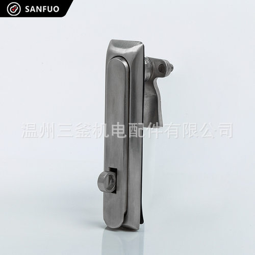 现货新中式厂家供应304不锈钢平面挂锁MS834-1G威图控制通讯柜锁