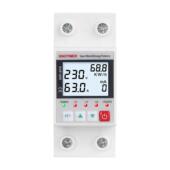 过欠压限流漏电过温保护自动重合闸电源保护器带背光SVP 688