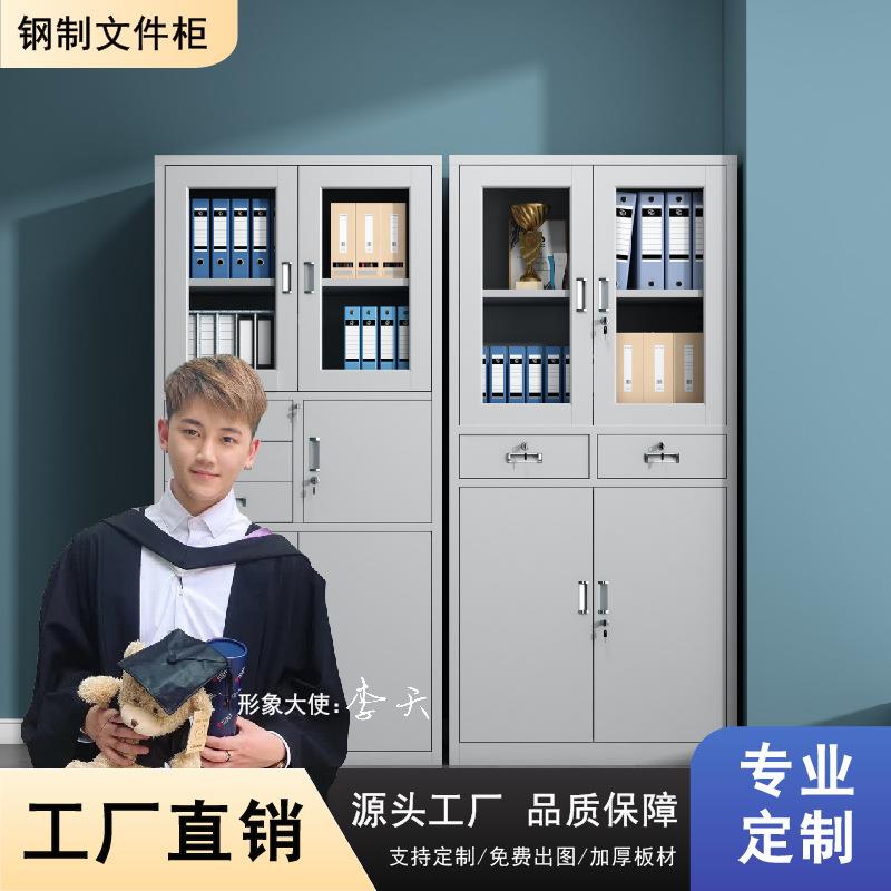 钢制文件柜办公室铁皮柜凭证档案柜保密柜工具柜资料办公资料柜子