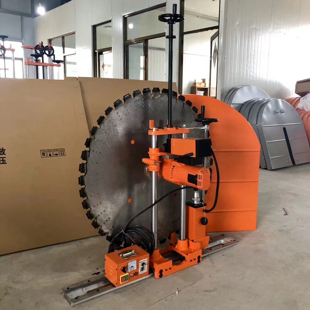 工业级工程改造墙锯机 800型全自动切墙机 带轨道墙面开槽机