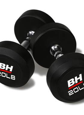 BH必艾奇健身房12付哑铃5-60LB套装共780LB整套780磅哑铃