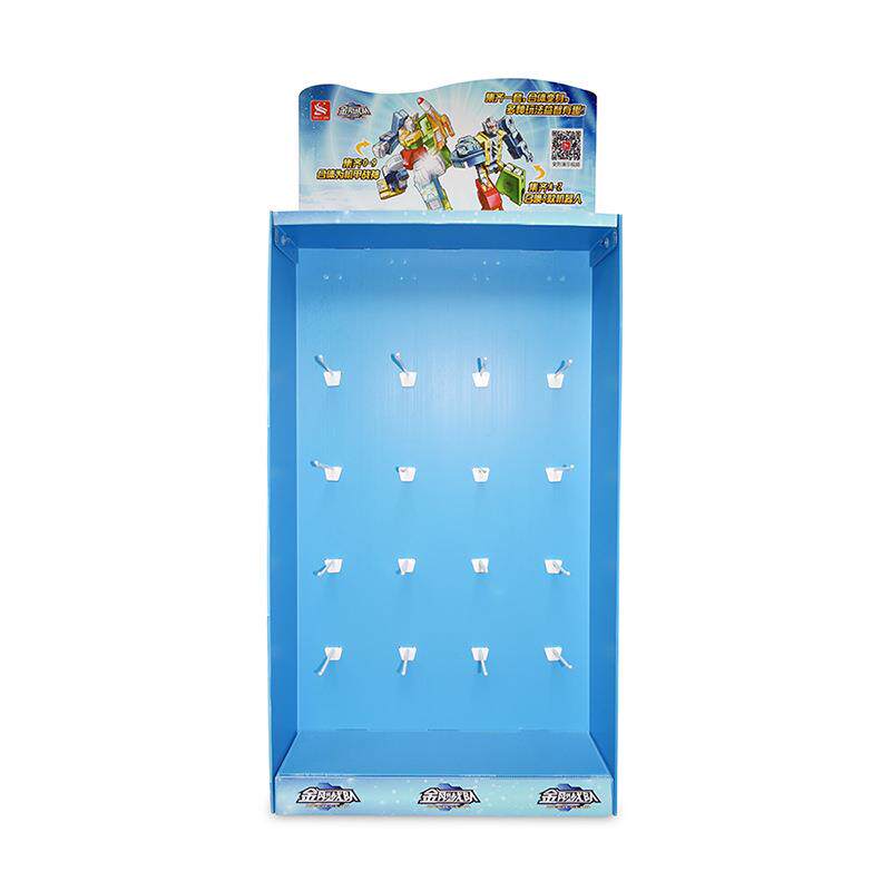 玩具柜台展示架中空板陈列架商超展示促销展架台面展示盒