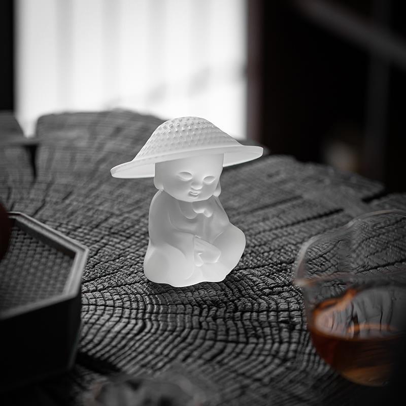 玻璃茶漏茶滤组日式小清新分茶器创意家用茶水分离过滤网茶道配件