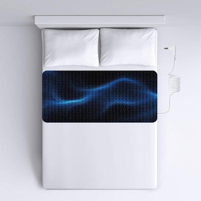 Earthing接地气PU皮革床单导电防静电透气助睡眠床垫欧美热销