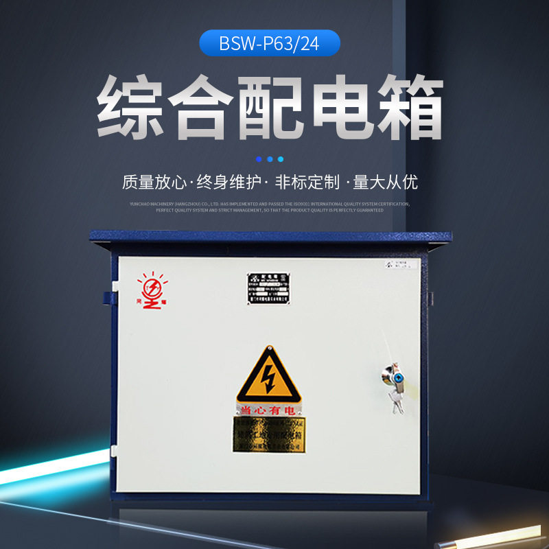 低压成套控制箱明装挂壁钢板配电柜电气设备综合低压配电控制柜