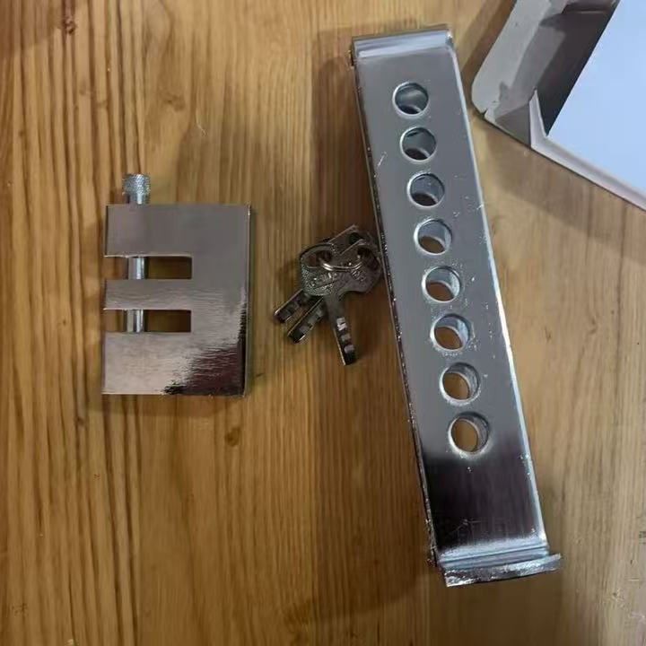 汽车离合器锁多功能方向盘防盗锁离合刹车油门锁可调节伸缩U型锁