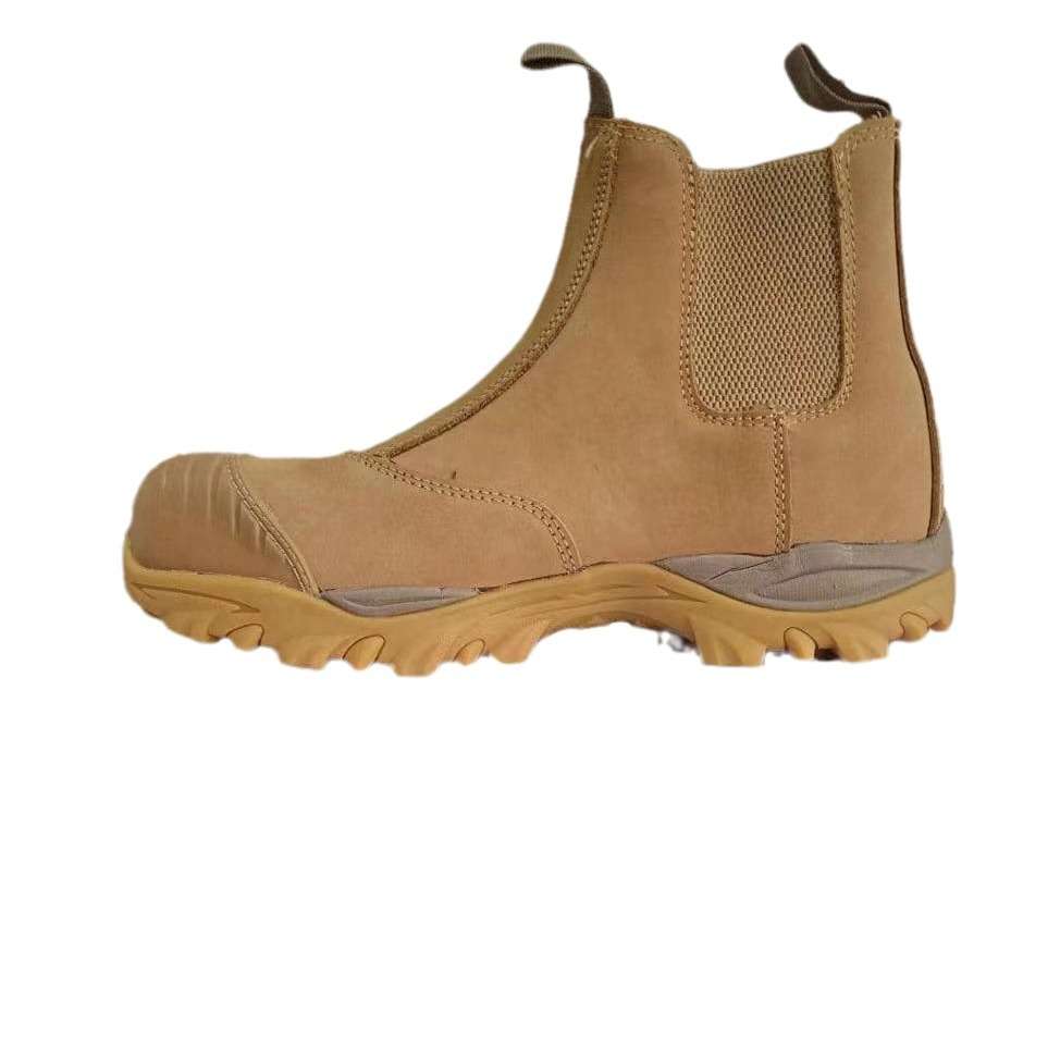 Australian chelsea steel toe working boots for mining worker
