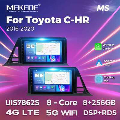 适用于ToyotaC-HR2016-2020丰田CHR车载大屏安卓导航主板BT5.0