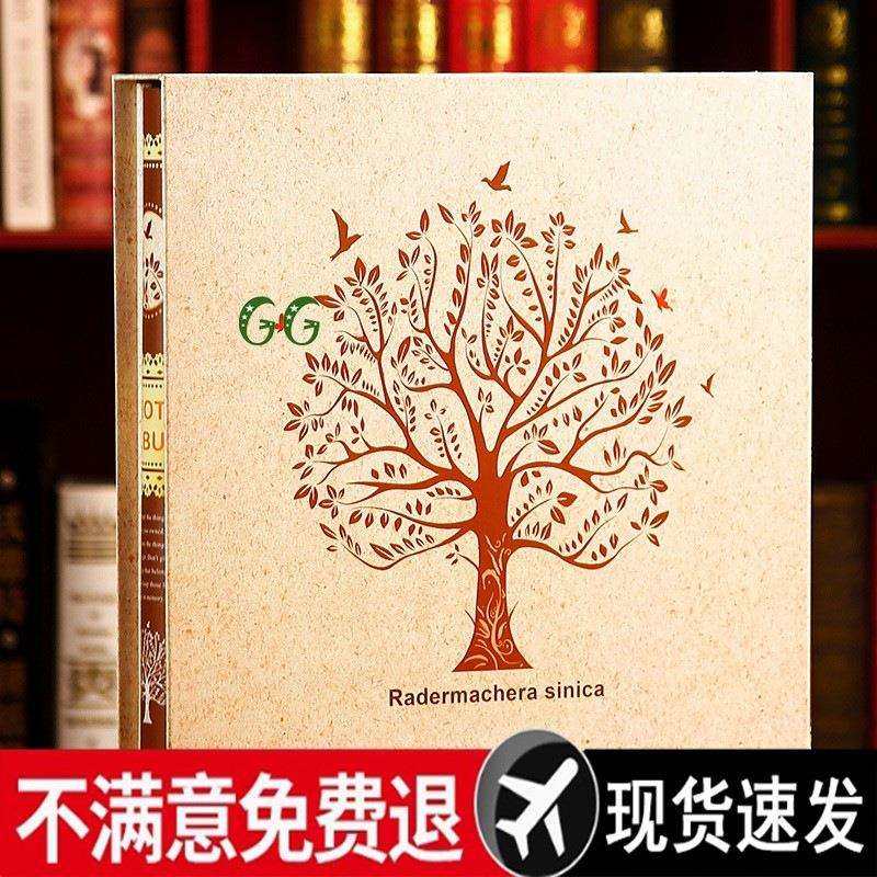 5寸6寸1198张相册本纪念册大容量插页式家庭版影集相簿照片收纳册