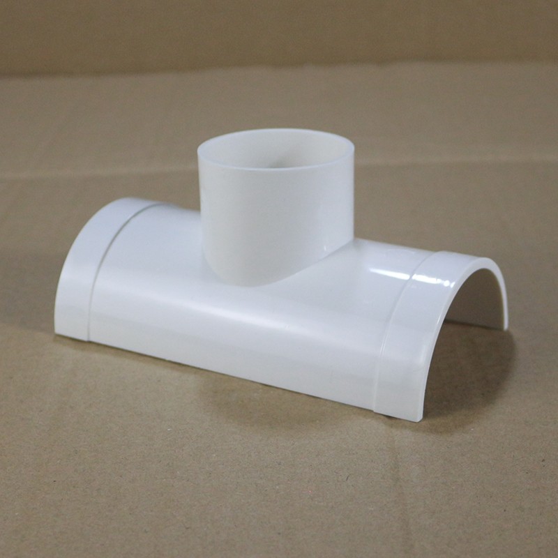 管件管卡式开口三通开口三通补漏片pvc变径转换接头pvc管开口卡箍