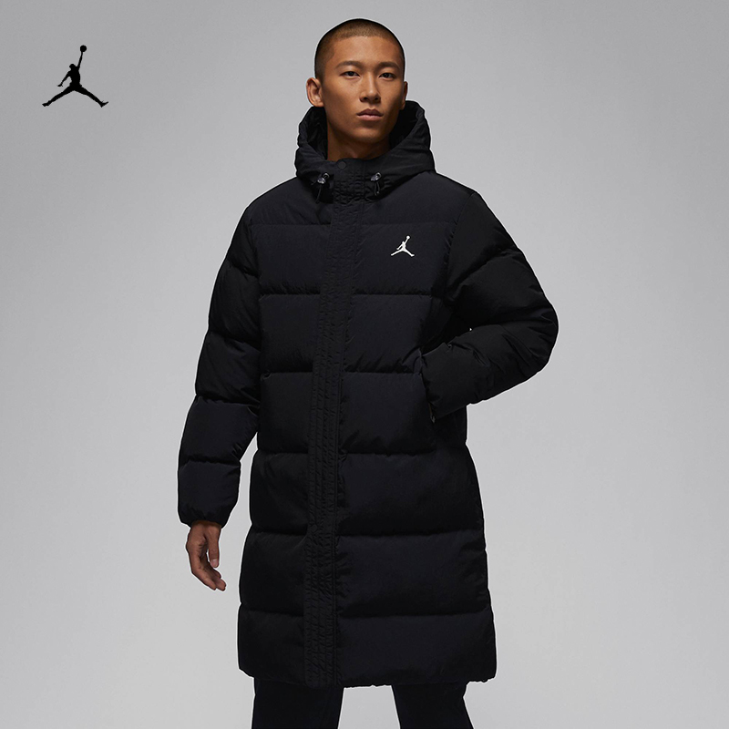 耐克男子宽松休闲中长款羽绒服