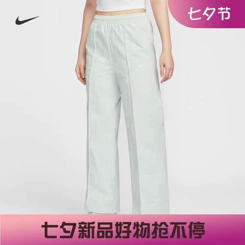 耐克女子宽松休闲防晒梭织长裤