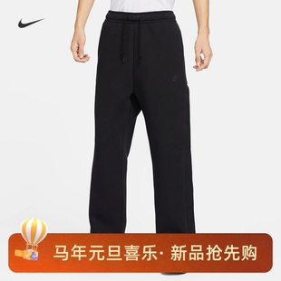 010 耐克 FB8015 TECH男子运动宽松休闲秋冬排扣直筒长裤 222 NIKE