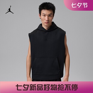 耐克/NIKE JORDAN男子运动训练速干无袖套头连帽衫IF3796-010-050