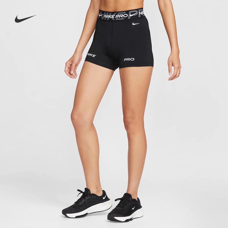 耐克/NIKE女子运动训练速干透气PRO紧身骑行短裤FV7839-010-464
