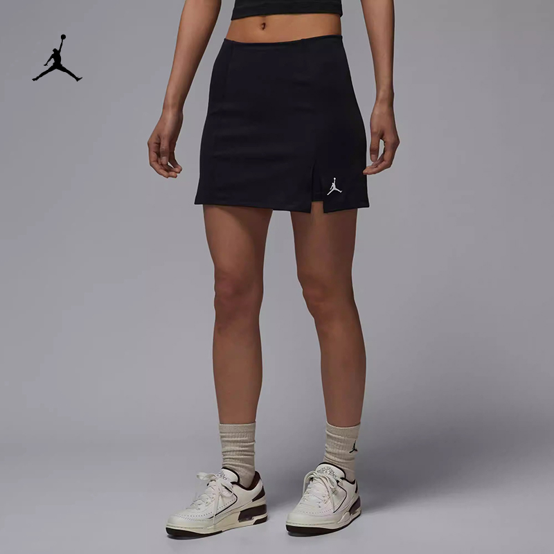 耐克JORDAN女子防走光針織短裙