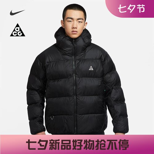 耐克男子运动休闲保暖棉服外套