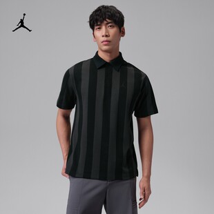 耐克 T恤IF2931 010 649 NIKE男子运动休闲速干条纹高尔夫翻领短袖