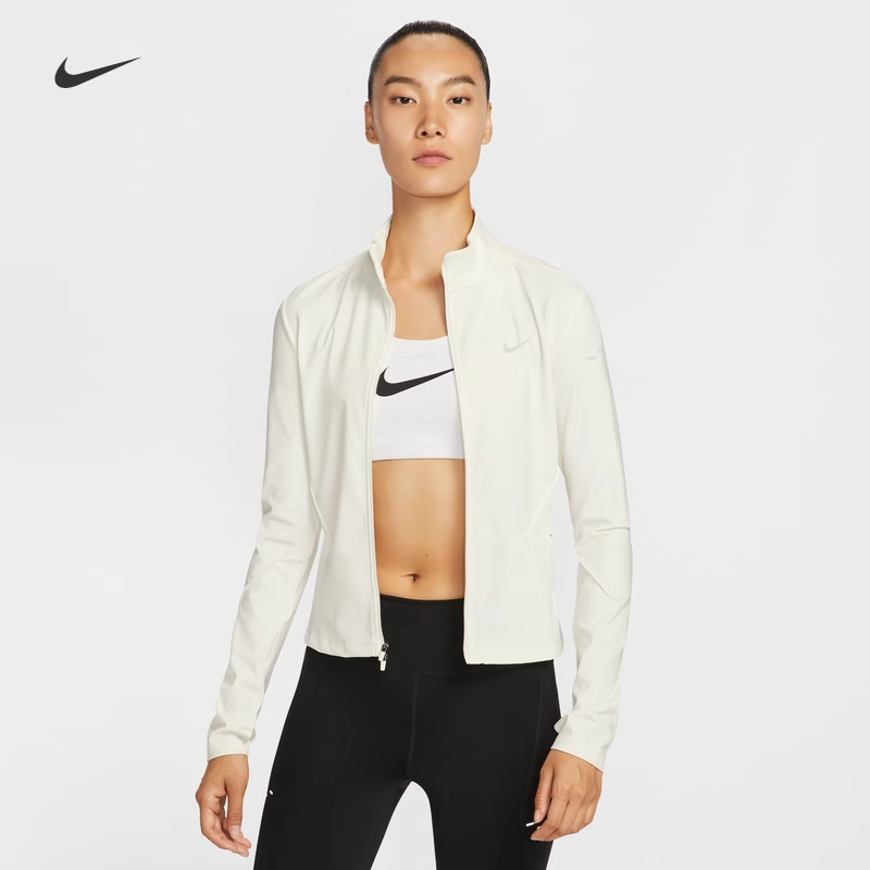 耐克/NIKE女子运动训练休闲速干立领开襟跑步夹克外套IB1999-133