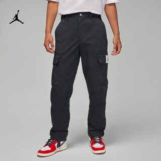 耐克/NIKE JORDAN男子运动休闲宽松大口袋工装长裤DQ7343-010-385