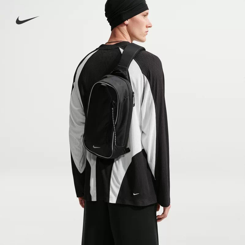 耐克/NIKE男女通勤胸包单肩包时尚潮流运动拎包挎包IQ1285-010