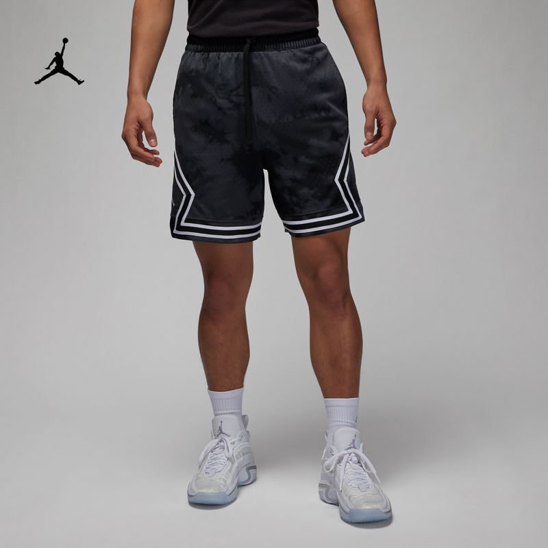 耐克/nike jordan男子运动休闲速干透气五分裤篮球短裤dz0563-022
