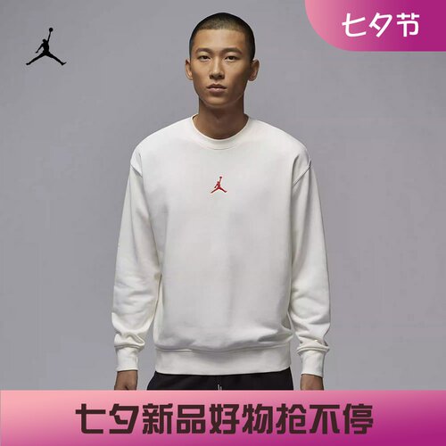 耐克男子休闲法式毛圈印花卫衣