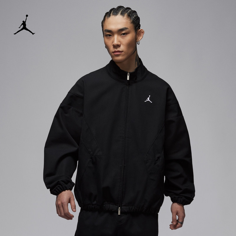 耐克/NIKE JORDAN男子运动宽松休闲公牛印花工装夹克外套IF1823